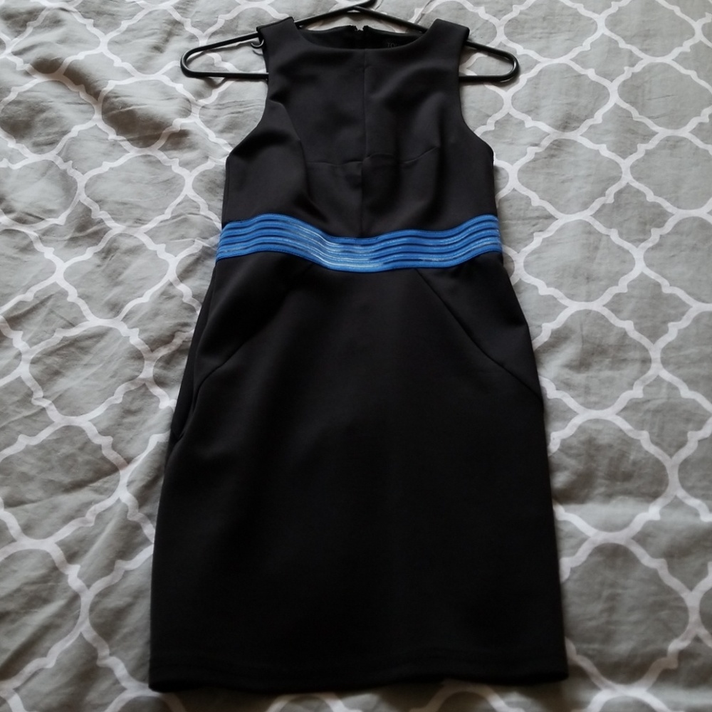 Topshop two toned dress US 4